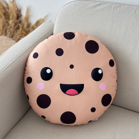 Cookie Pillow, plush cookie , cute kawaii pillow, kawaii cookie
