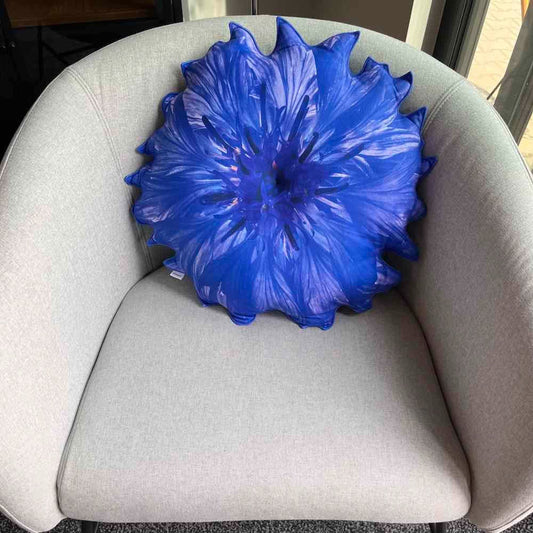 cornflower pillow