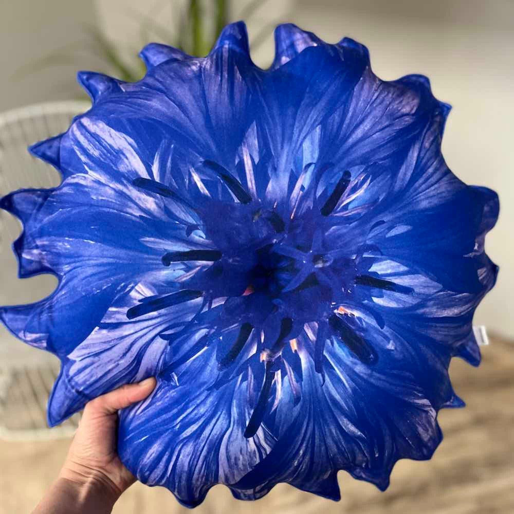 cornflower pillow