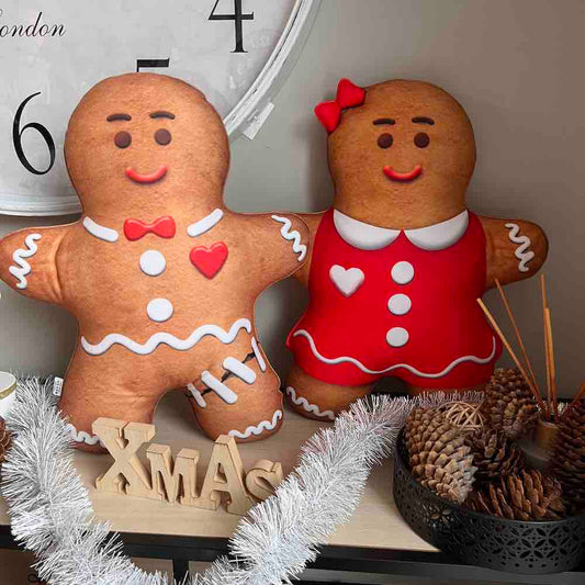 gingerbread cookie pillow