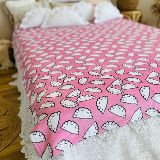 pierogi throw blanket