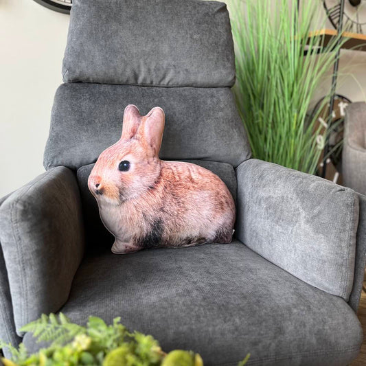 Bunny Rabbit pillow / rabbit cushion / cute bunny pillow/ kissen hase / animal pillow