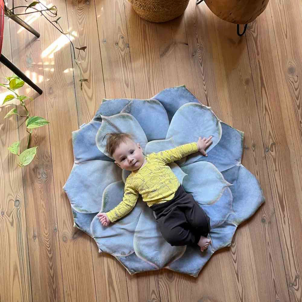 succulent mat Succulent shape floor mat /succulent mat / floor mat – Enjoy Pillows