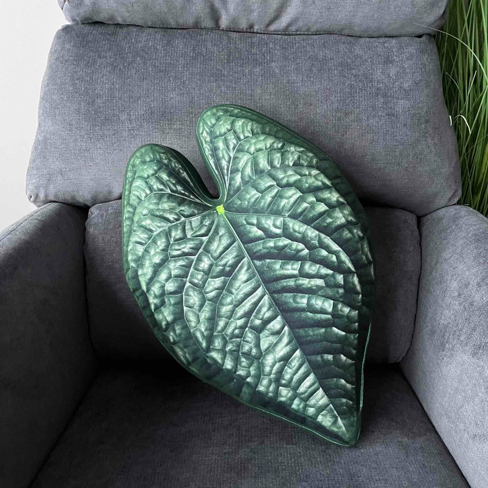 anthurium pillow Anthurium Luxurians plant pillow / Luxurians cushion / plant pillow