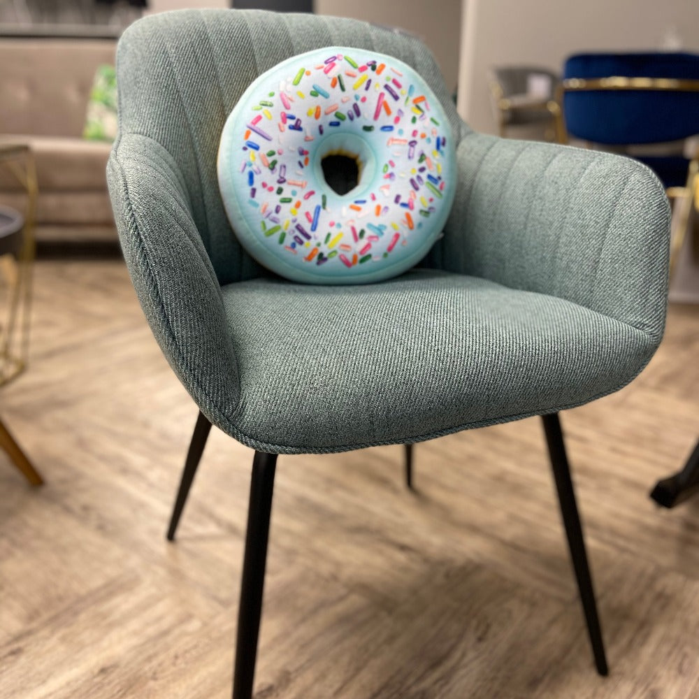 donut pastel pillow