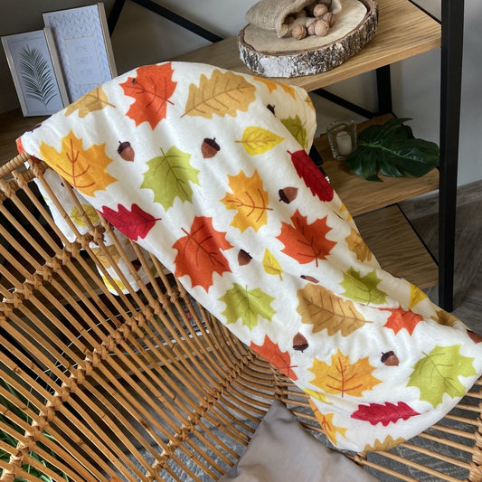 autumn throw blanket