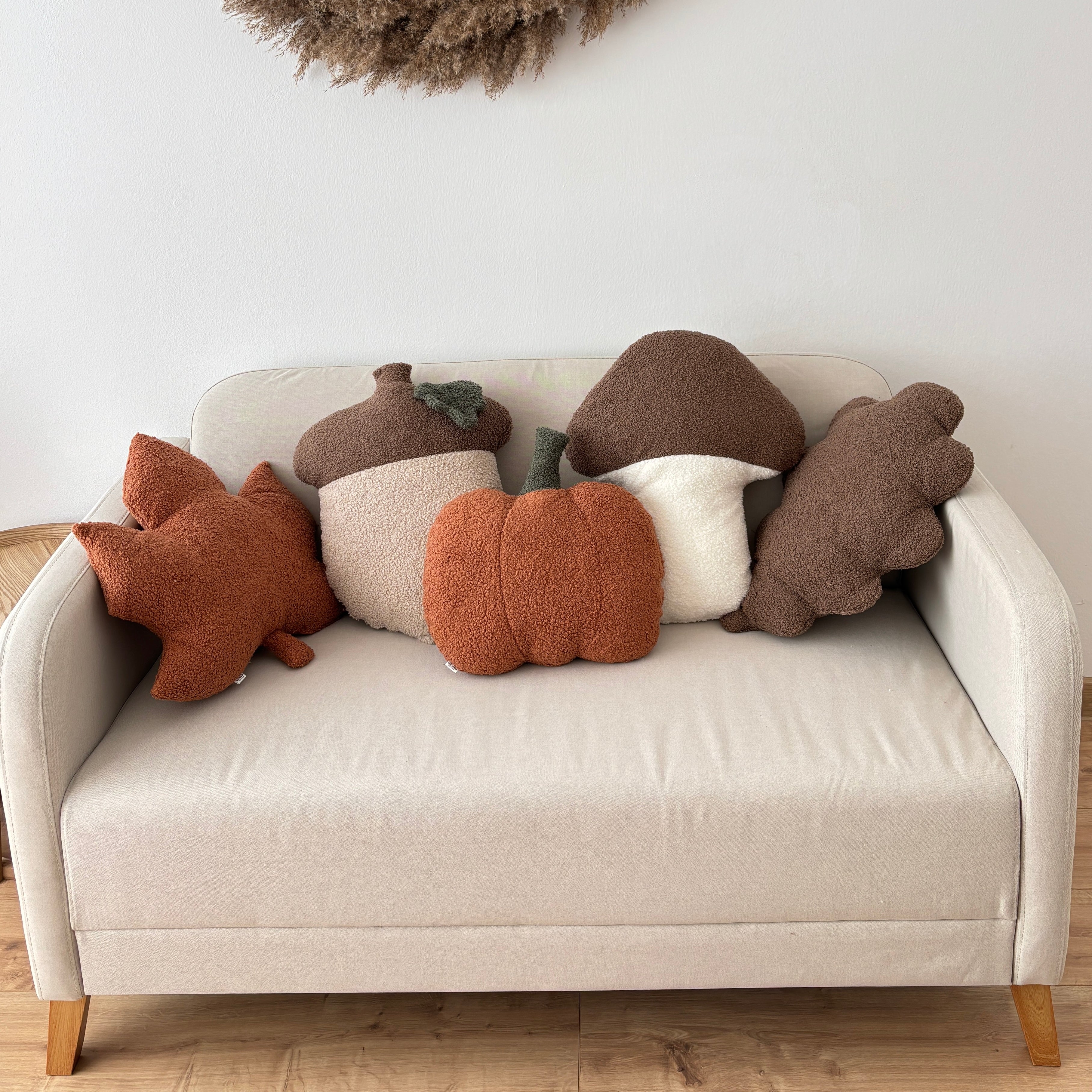 Minimalist Boucle Decorative Pillows