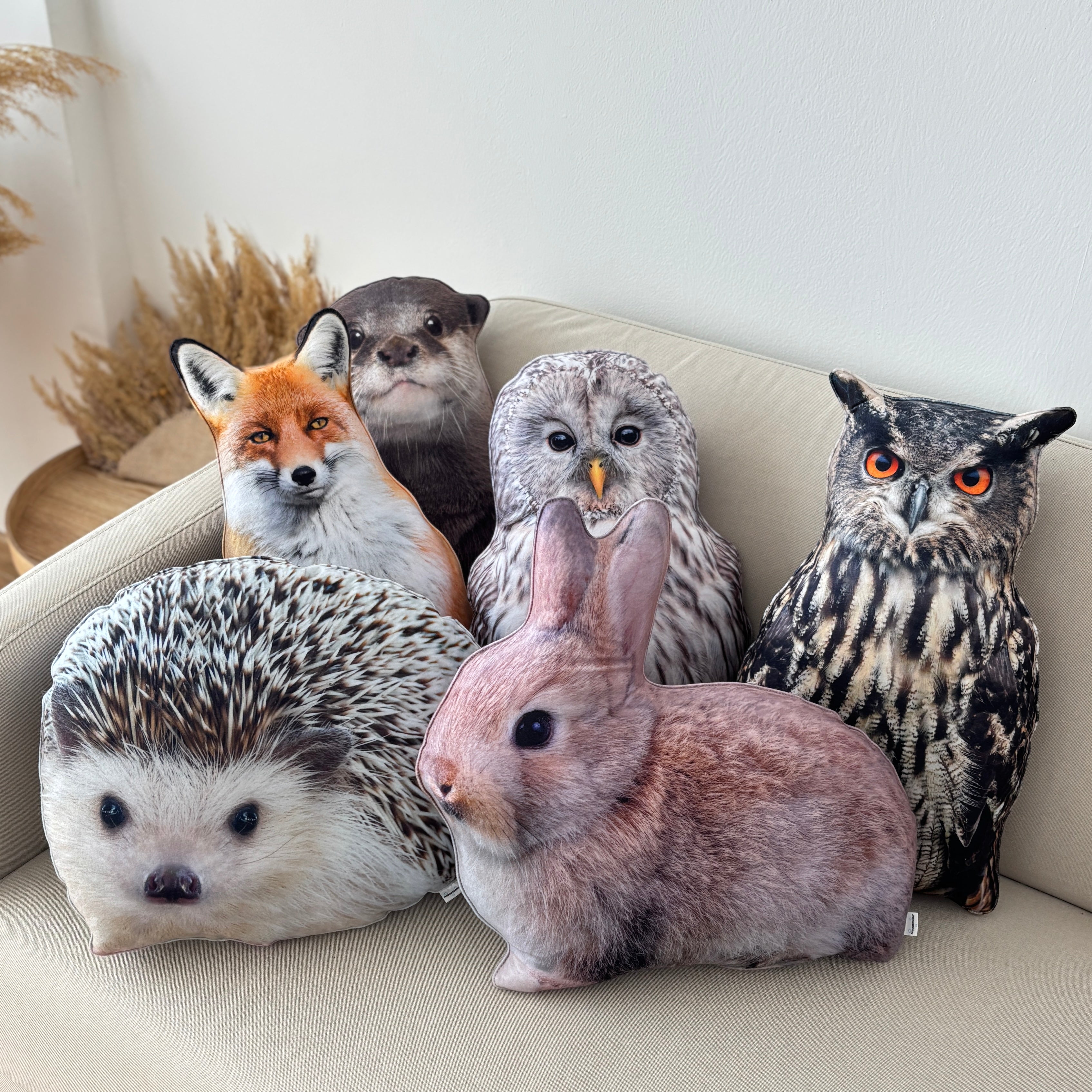 Animals and birds decorative pillows