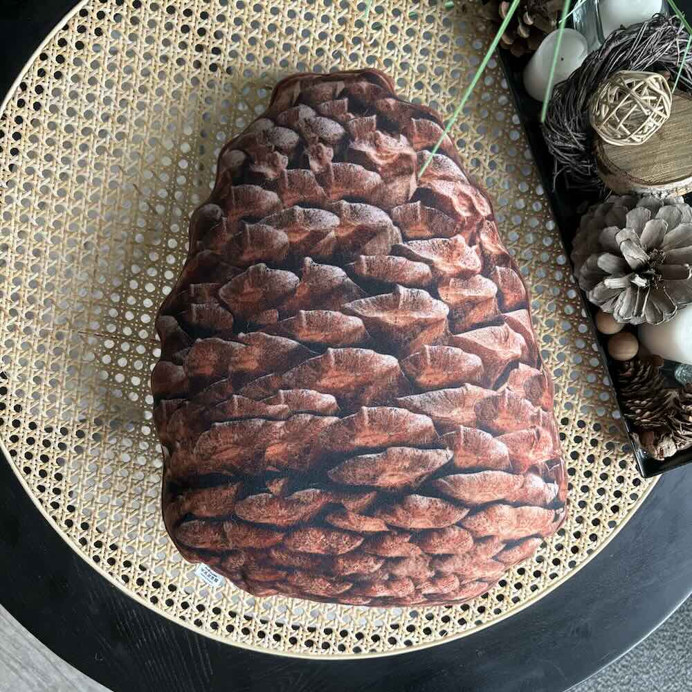 pine cone pillow