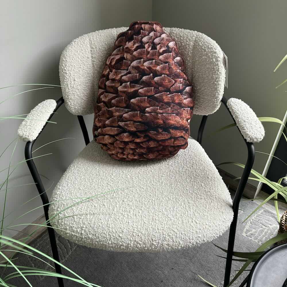 pine cone pillow
