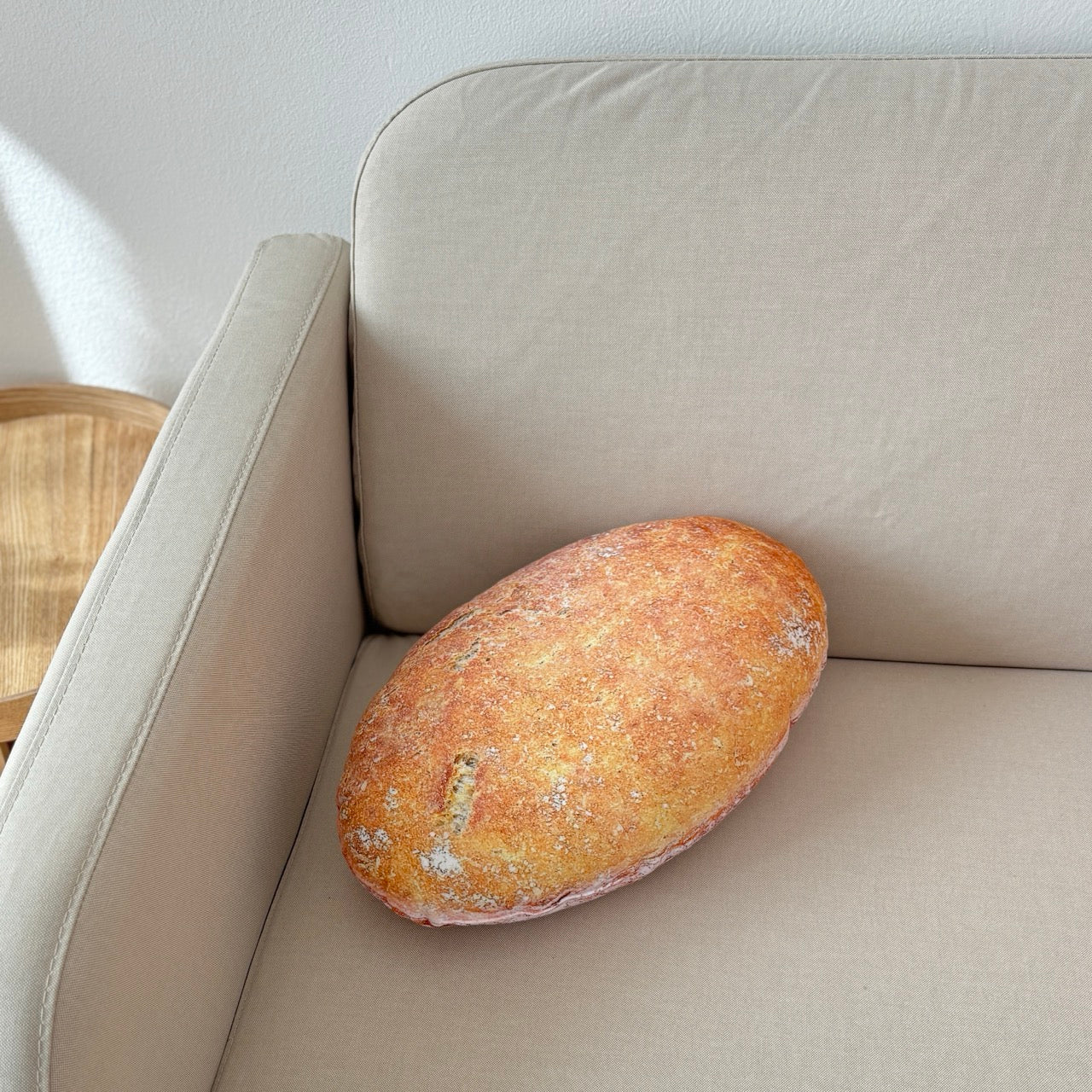 Bread pillow / loaf bread pillow / food pillow / bread shaped pillow