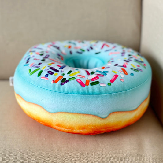 Donut Pillow / Big donut mint / big donut pillow / kids room