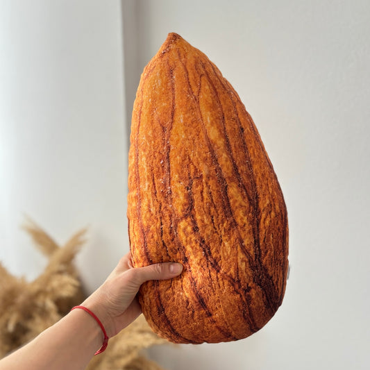 Almond pillow / Almond shaped / Almond cushion / nut pillow / food pillow