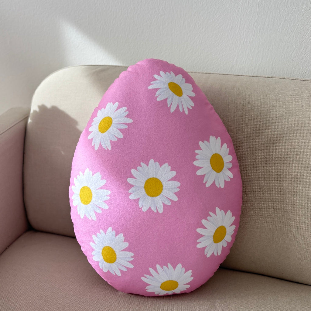Easter pillow decor Egg cushion spring