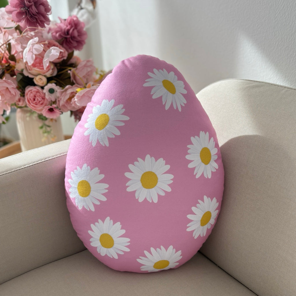 Easter pillow decor Egg cushion spring