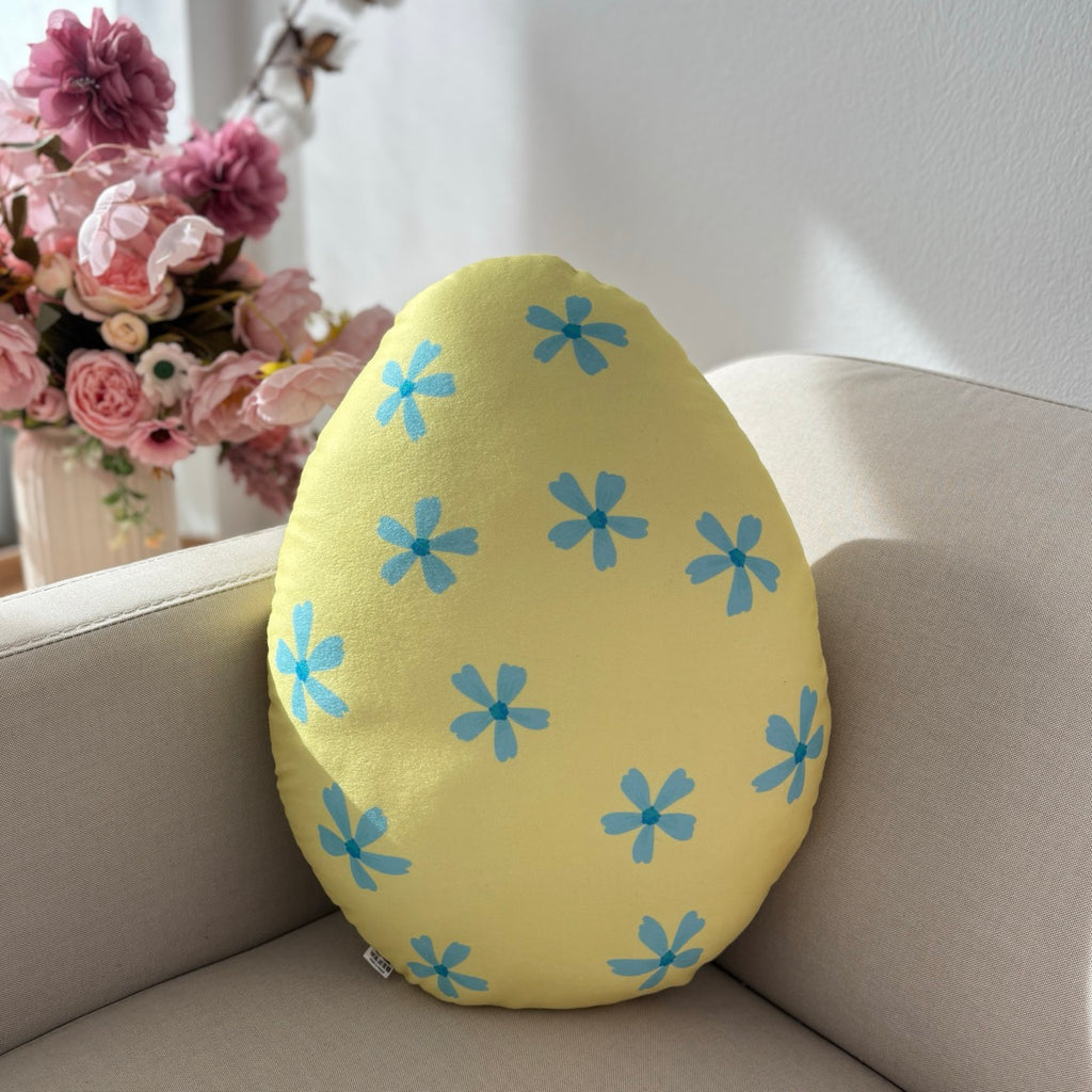 Easter pillow decor Egg cushion spring