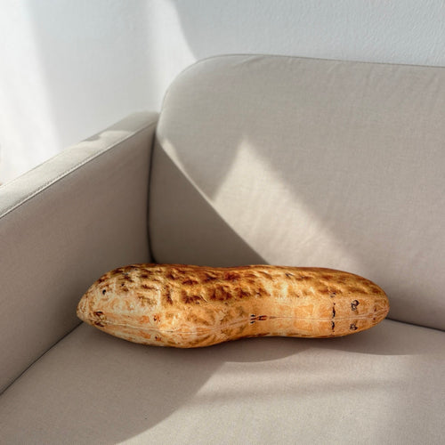 Peanut shape 3d realistic pillow, funny gift for peanuts lover