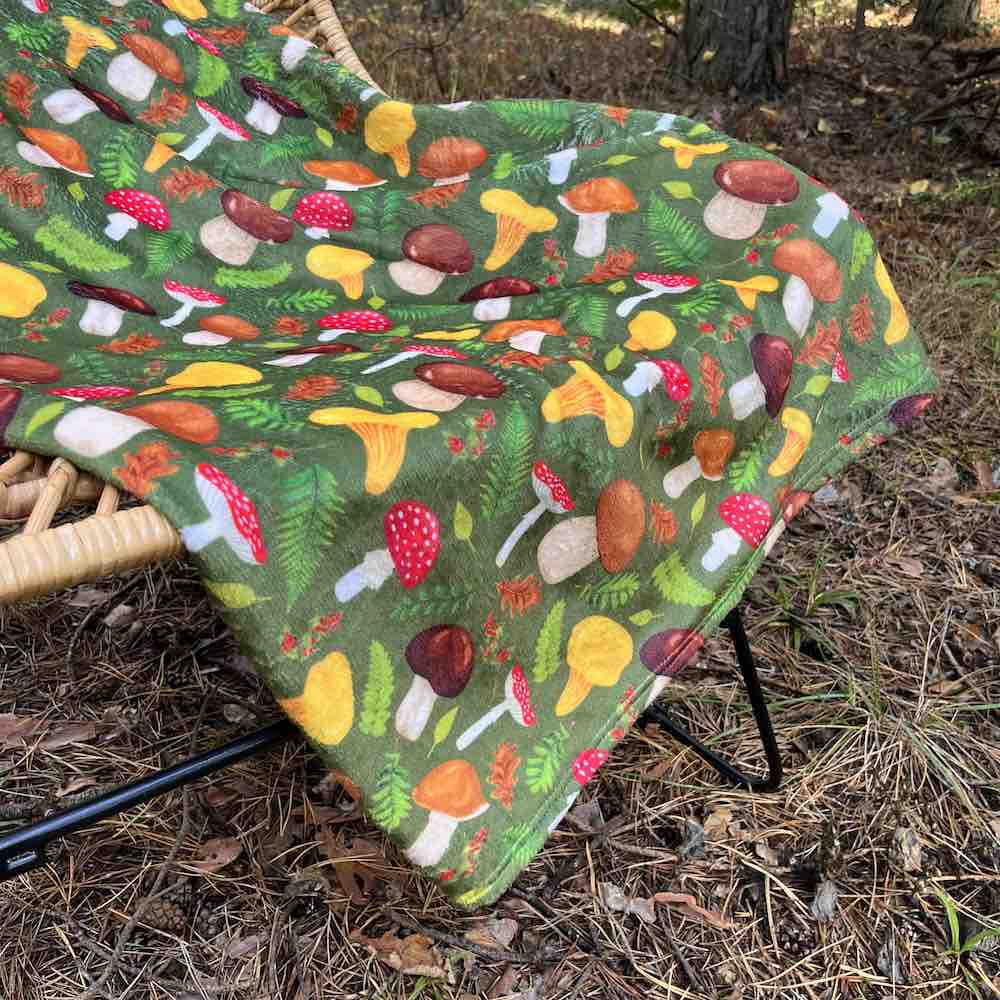 Pilz Decke / Pilze Geschenk / Decke