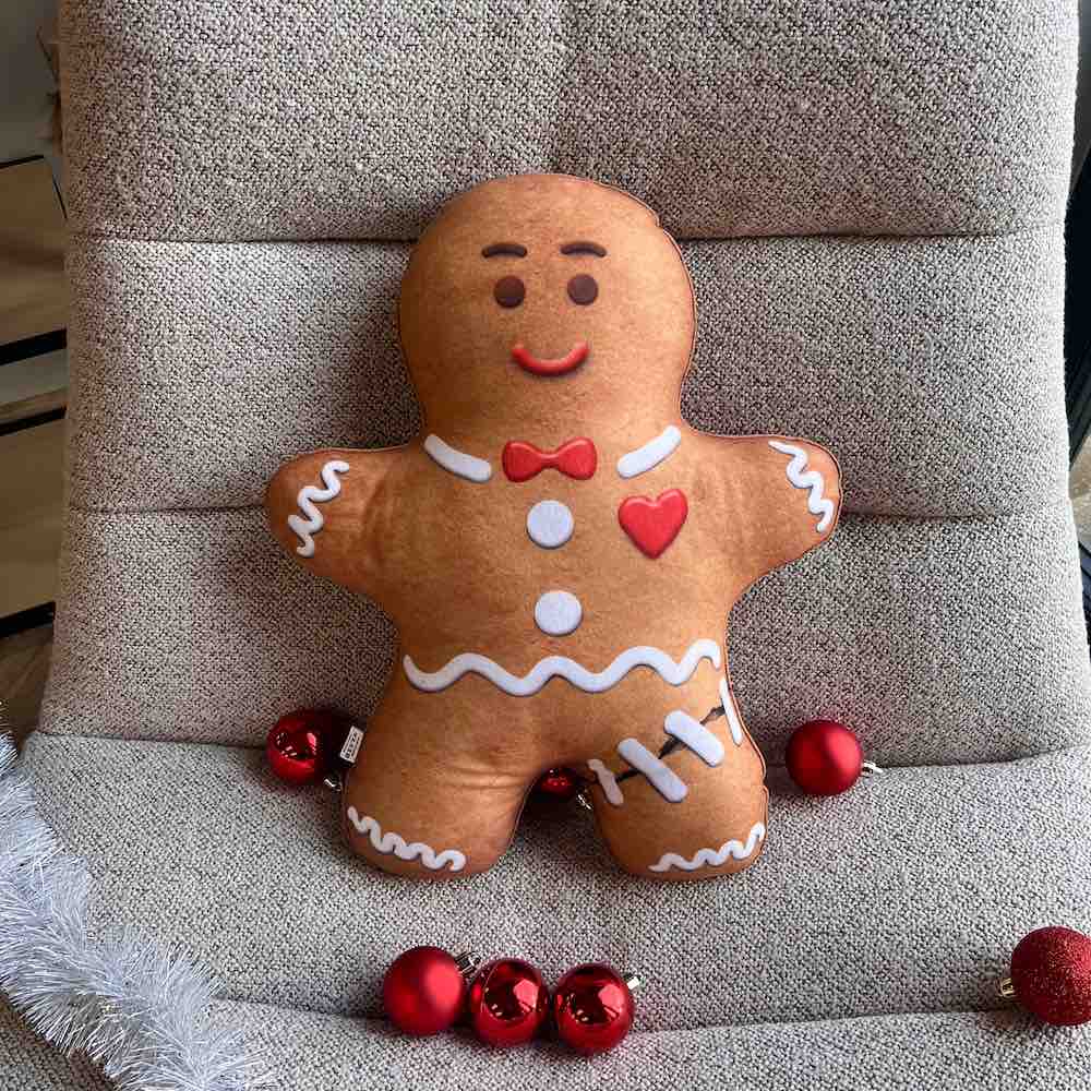 Gingerbread hotsell man pillow