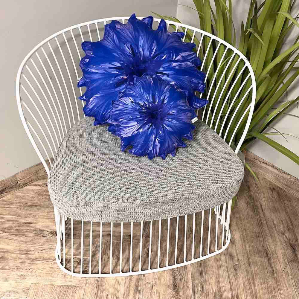 Cornflower pillow / summer flower / wildflowers / flower pillow