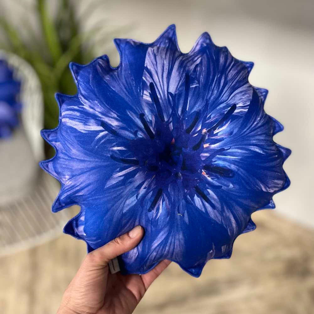 cornflower small pillow