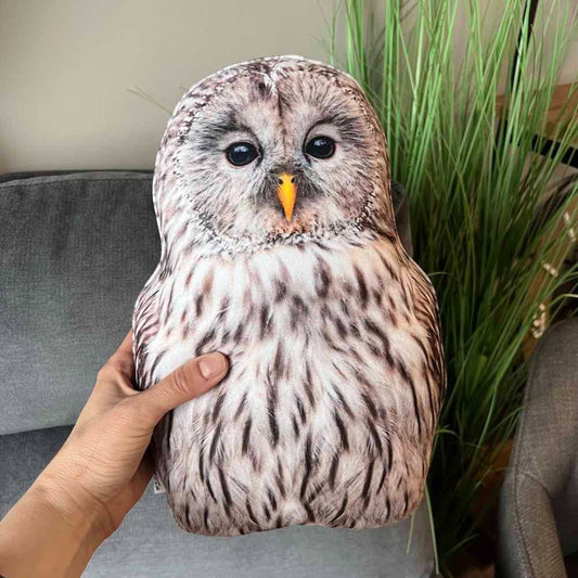 tawny owl pillow