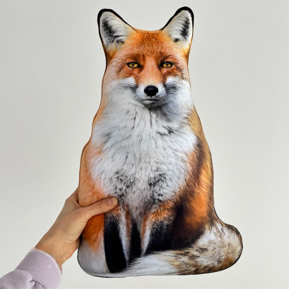cute fox pillow
