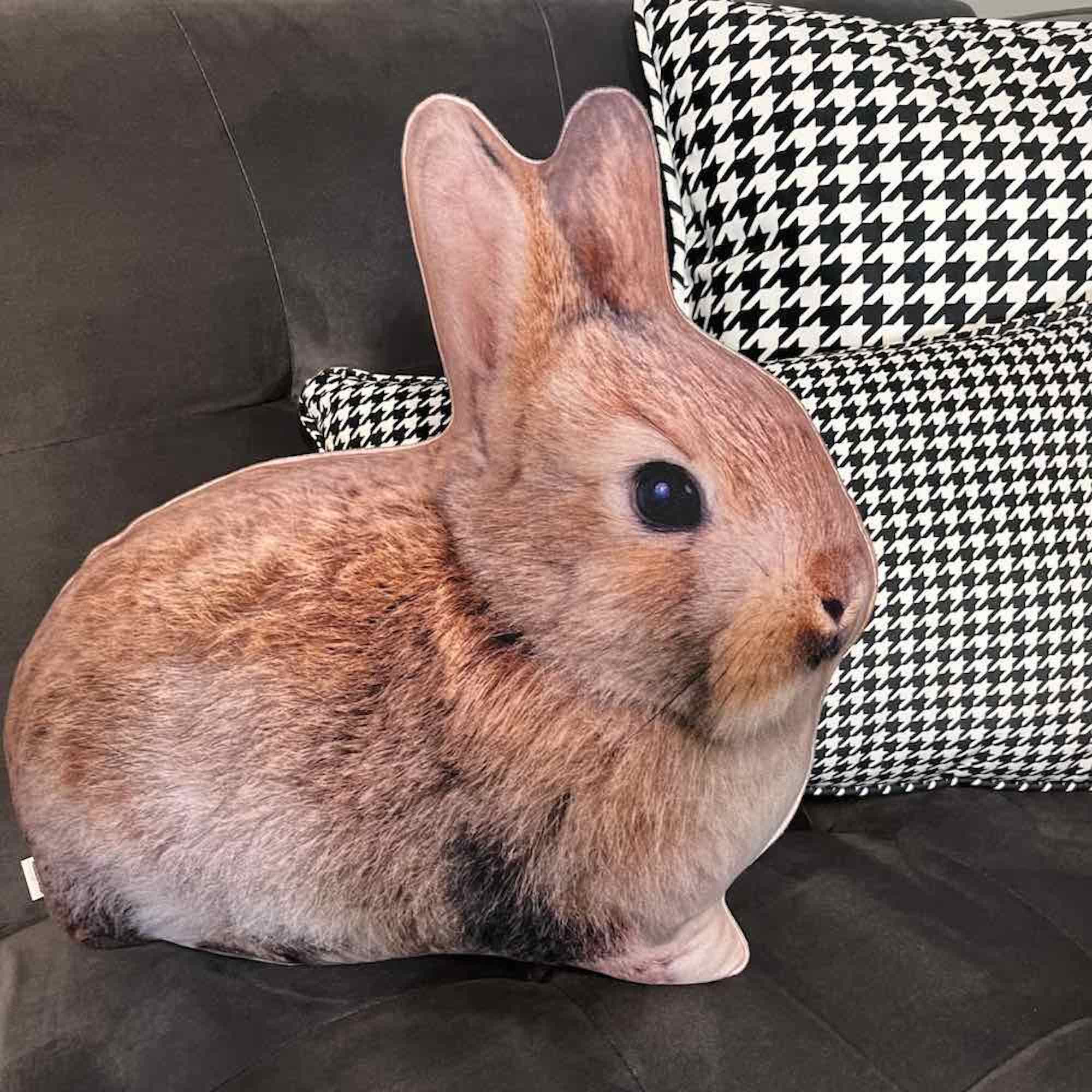 Bunny Rabbit pillow / rabbit cushion / cute bunny pillow/ kissen hase / animal pillow