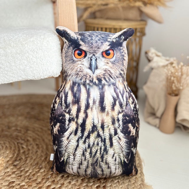 cute owl pillow