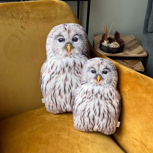 tawny owl set pillow
