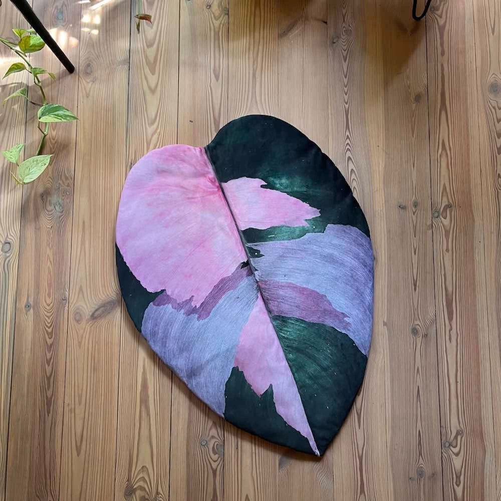 leaf shape floor mats