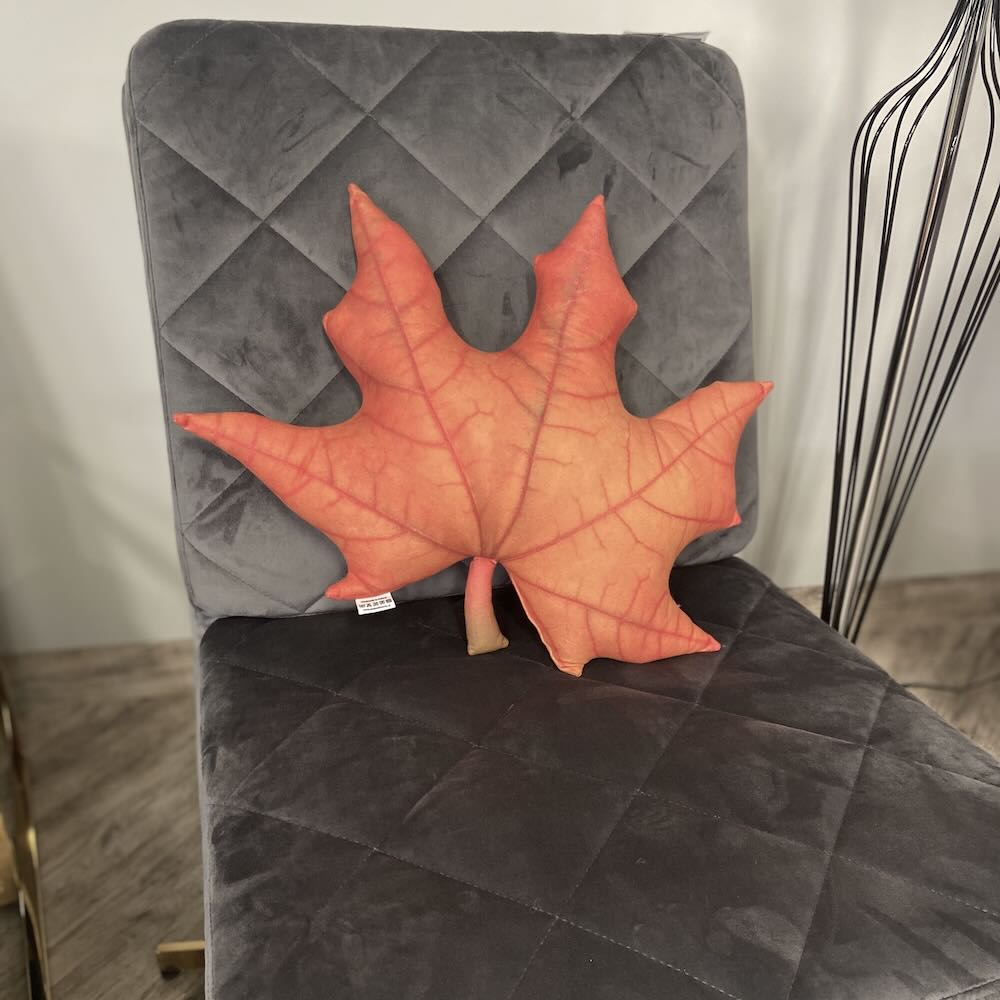 Leaf Pillow / Maple pillow / Fall Leaves Pillow / autumn pillow