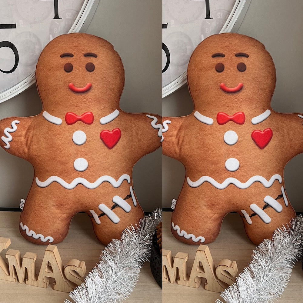 gingerbread cookie pillow