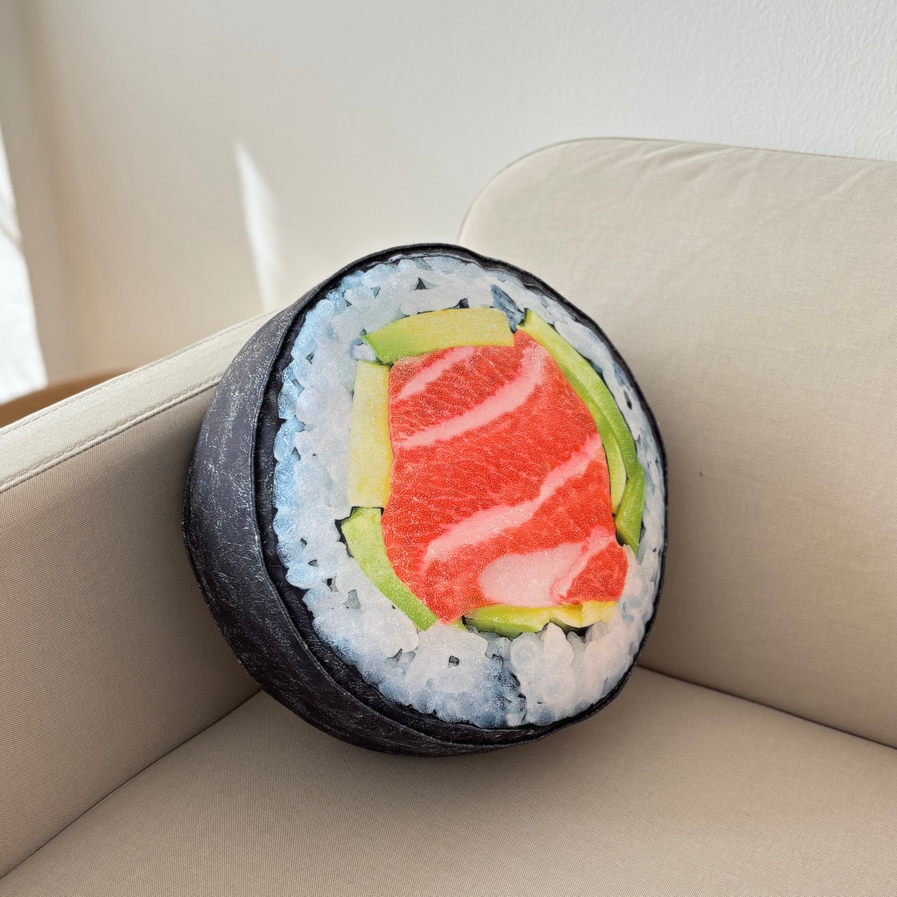 sushi shape pillow