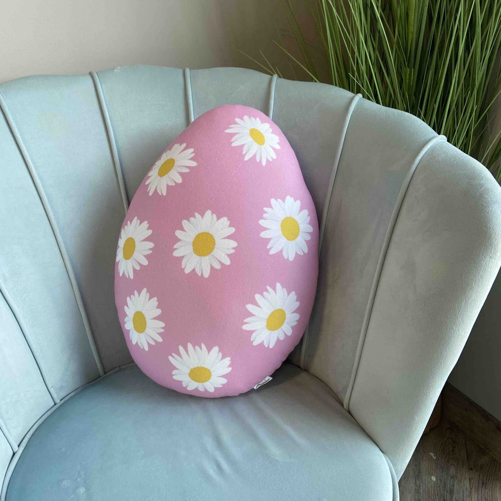 Easter Egg pillow pink