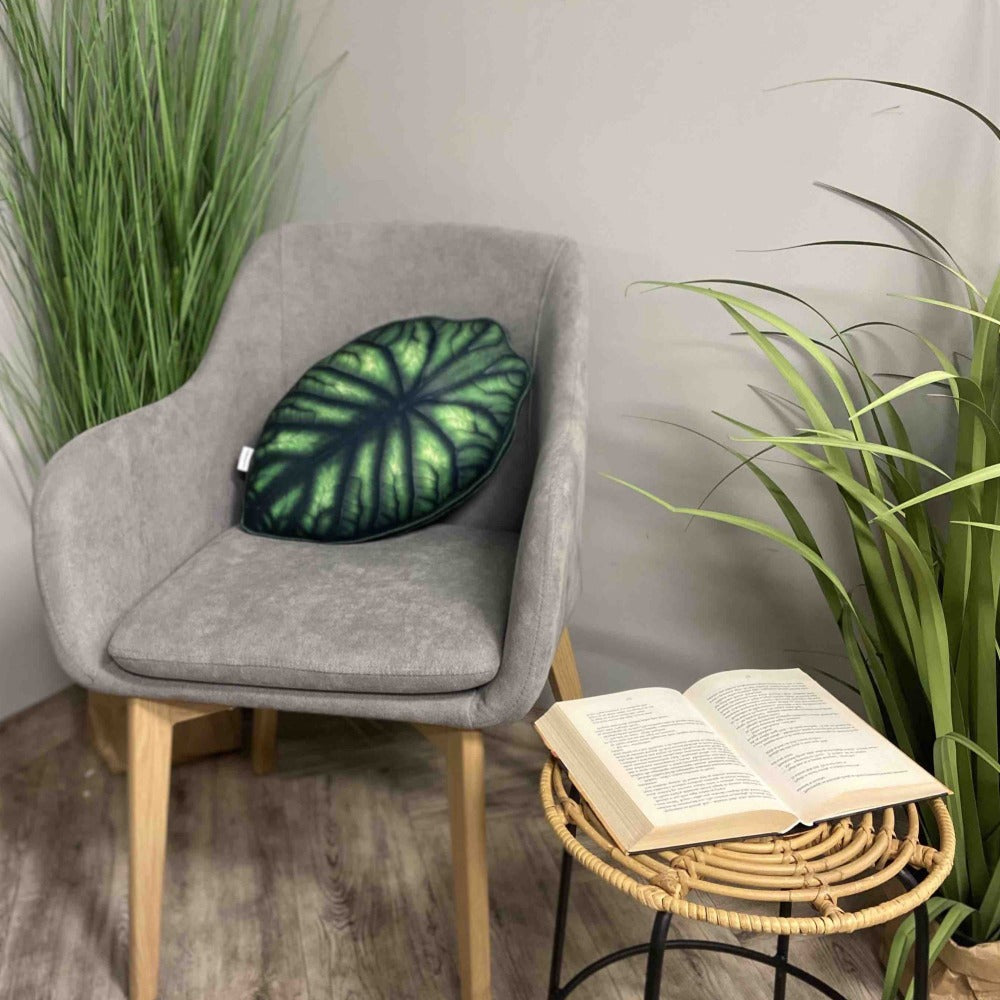 Alocasia Dragon Scale pillow