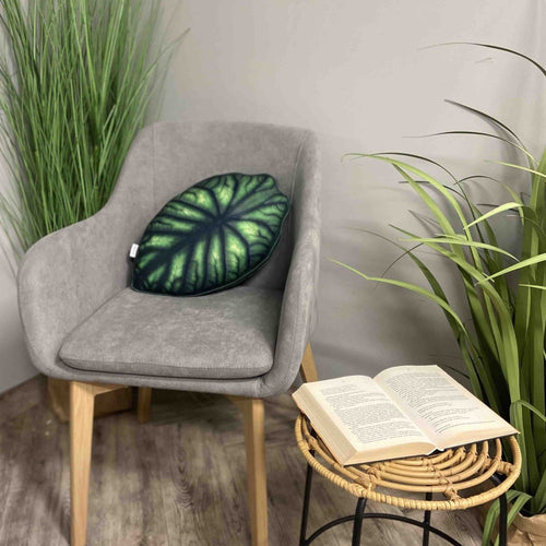 Alocasia Dragon Scale pillow