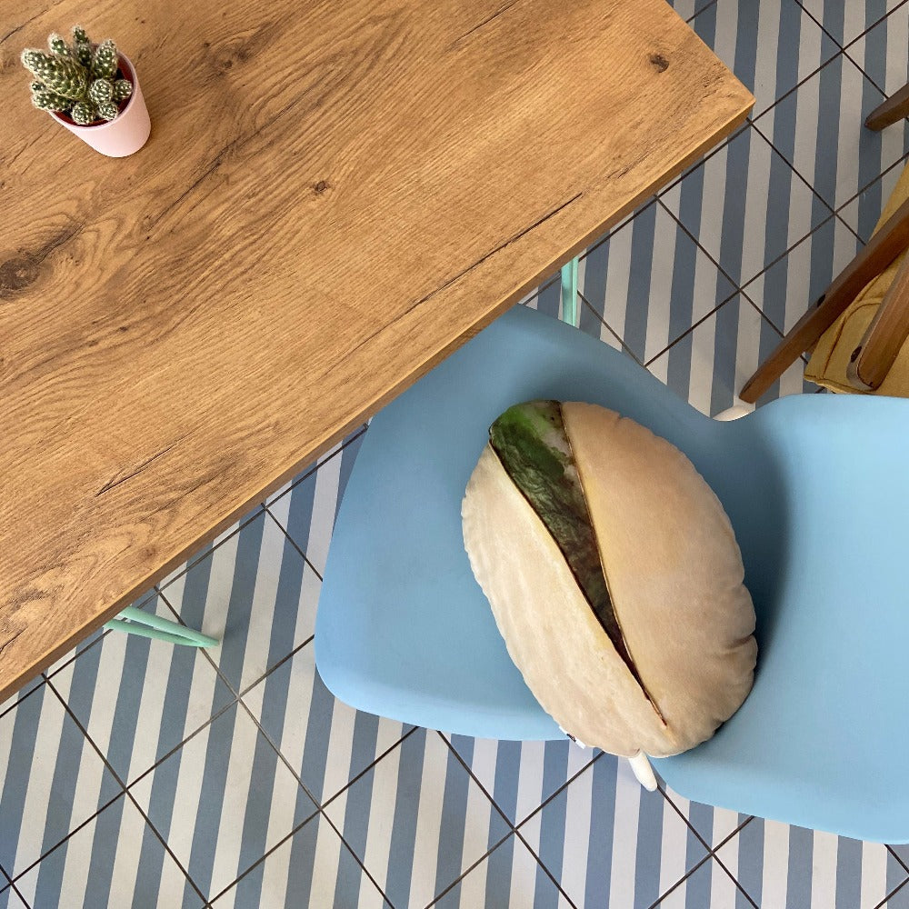pistachio cushion