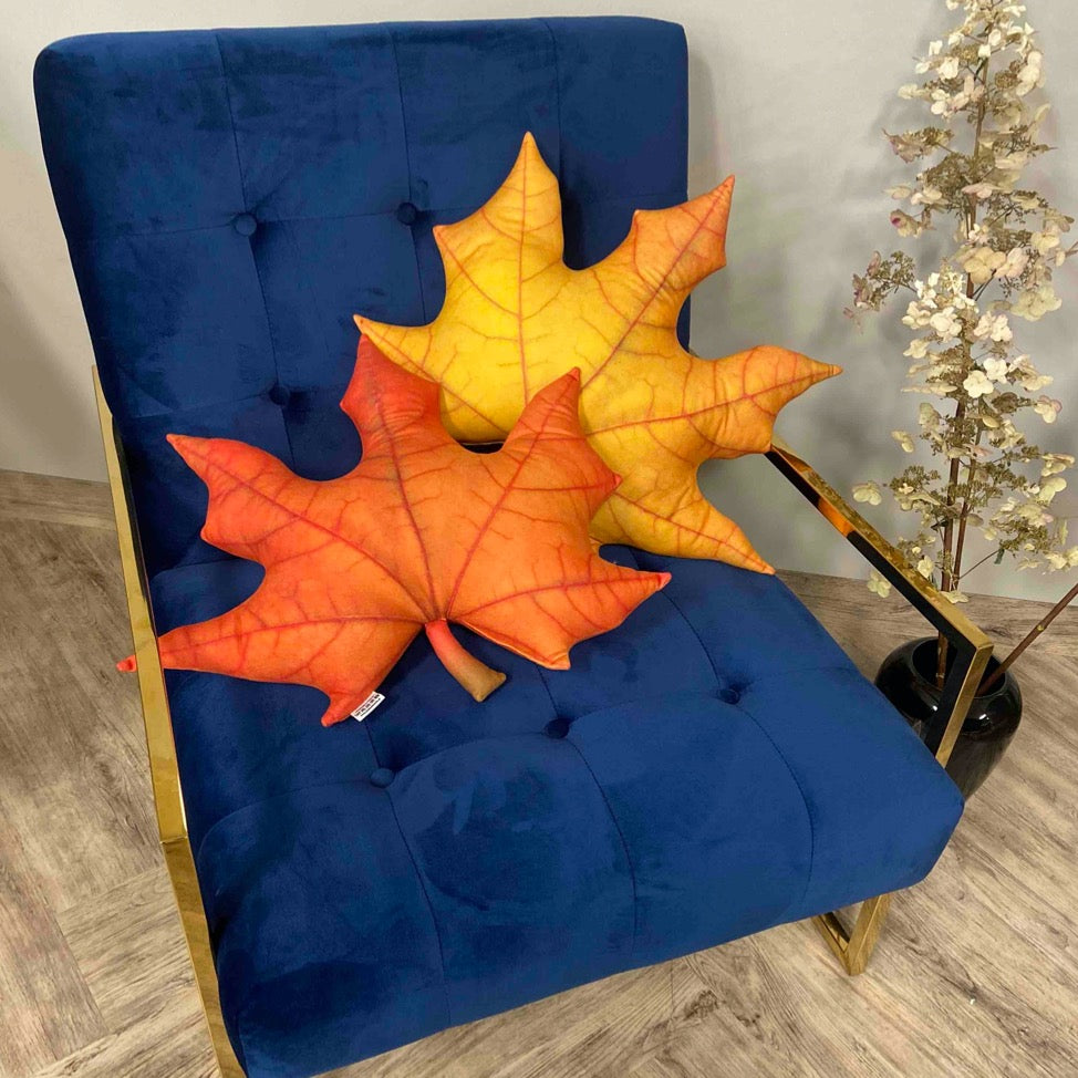 maple autumn pillow