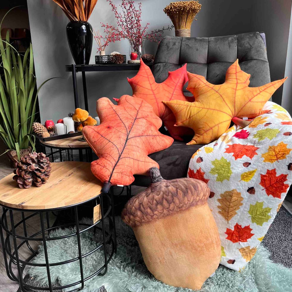 Eichelkissen / Herbstkissen / Herbstkissen / Natur – Enjoy Pillows