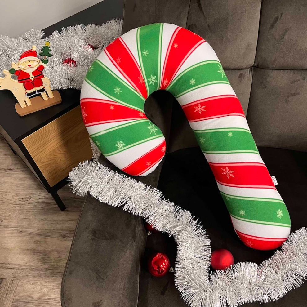 Candy Cane Kissen