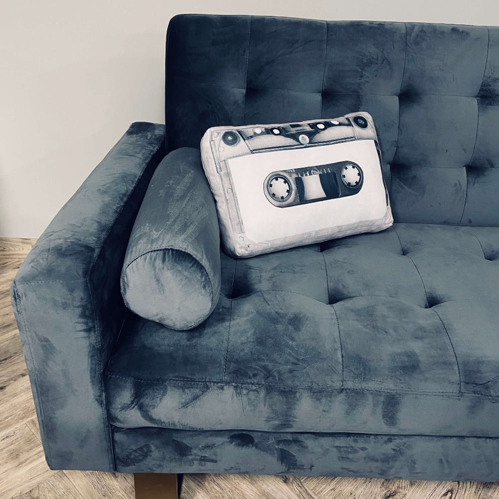 cassette retro pillow