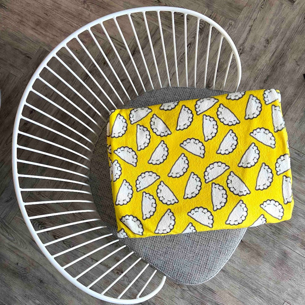 polish pierogi blanket 