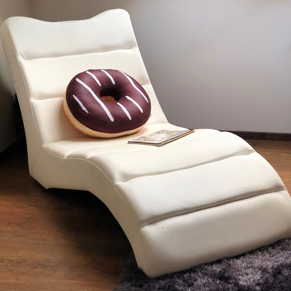 chocolate donut pillow