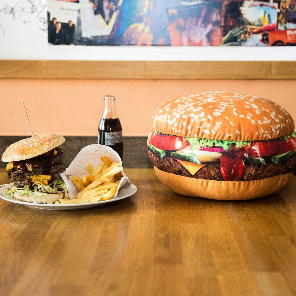 burger pillow