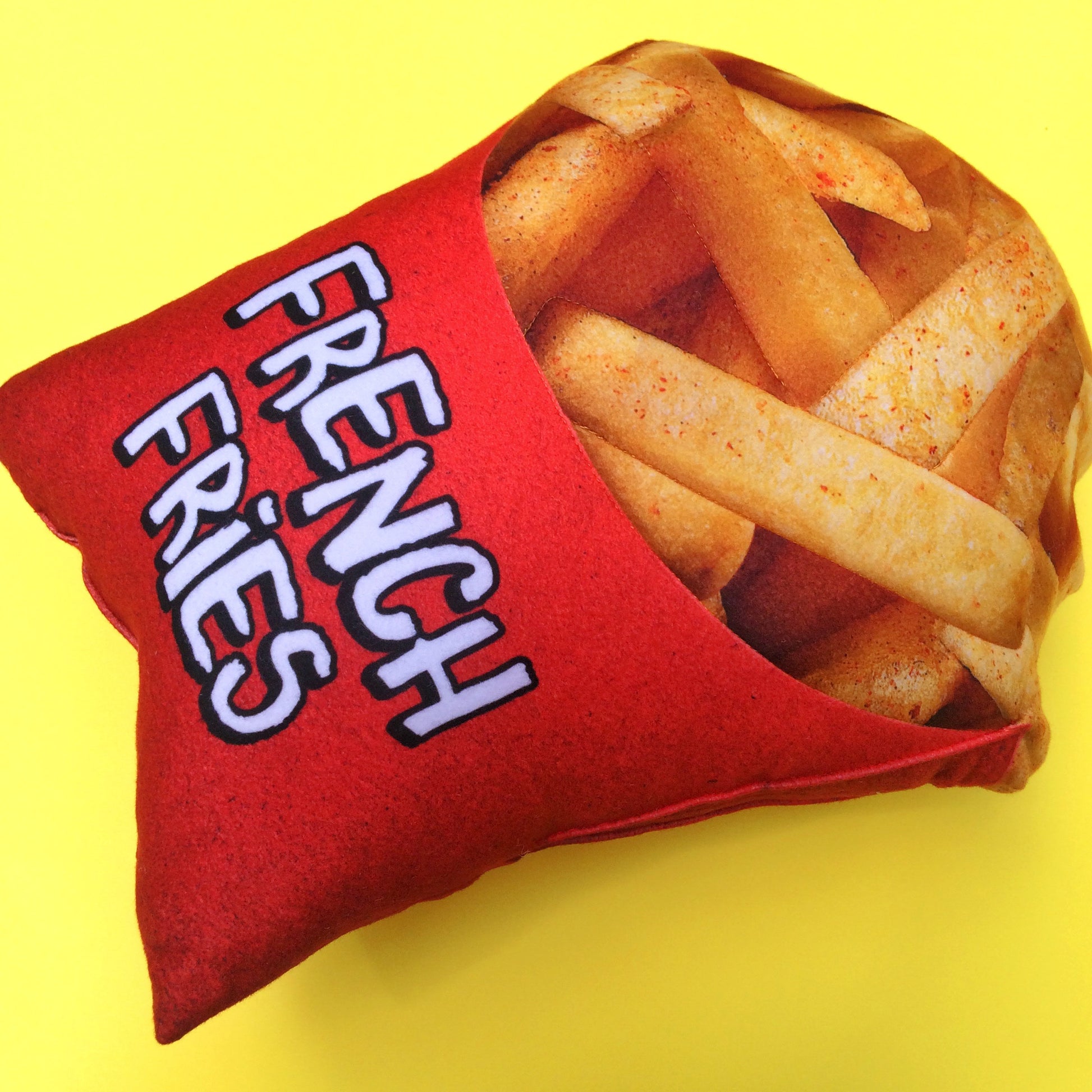 french fries pillow