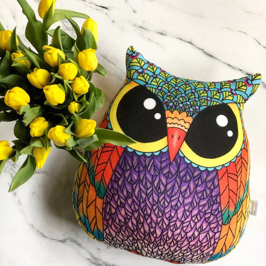 owl pillow