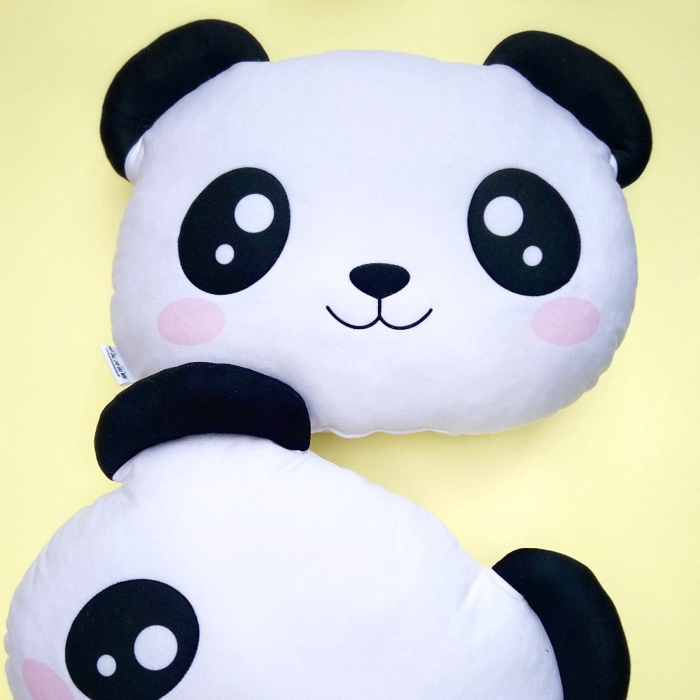kawaii panda pillow