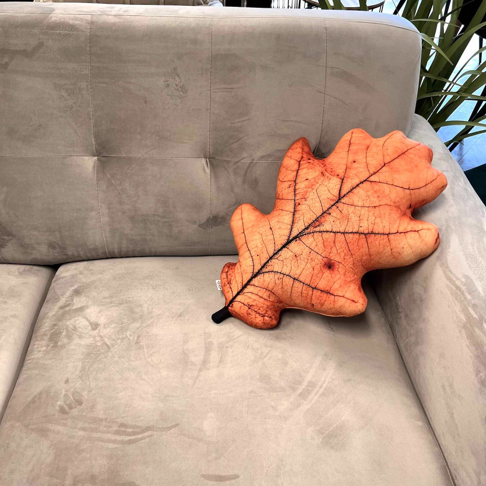 Leaf 2024 shaped pillow