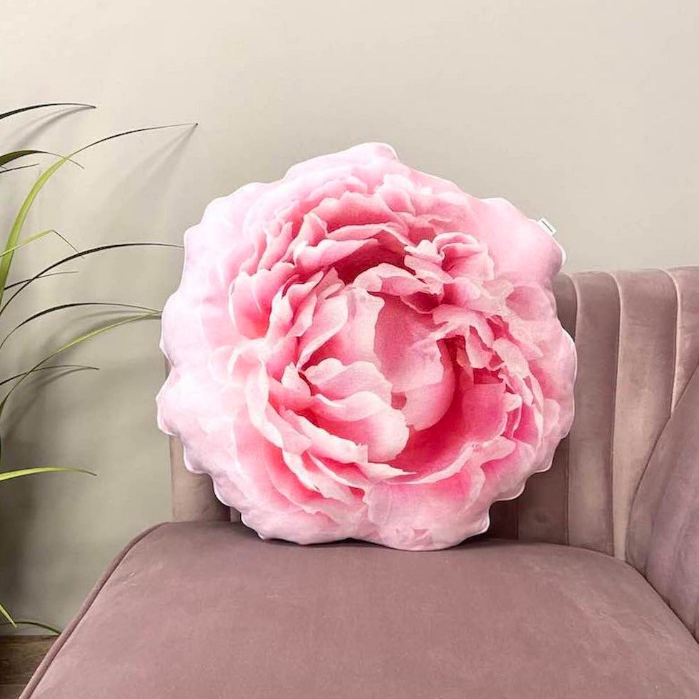 Peony pillow